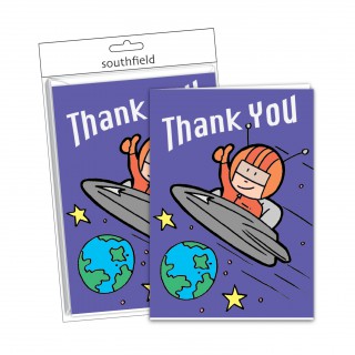 Space Ship Thank you Card/Envs product image
